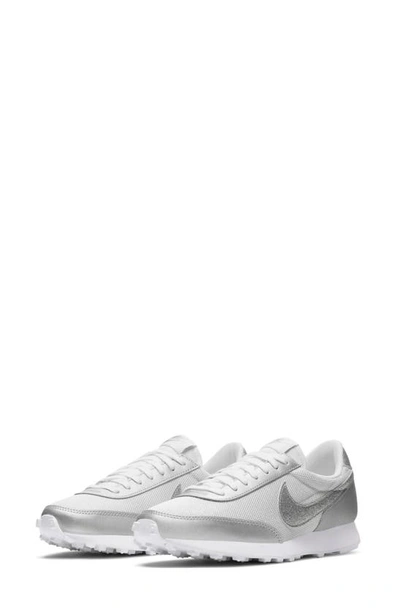 Nike Daybreak Sneaker In White/ White