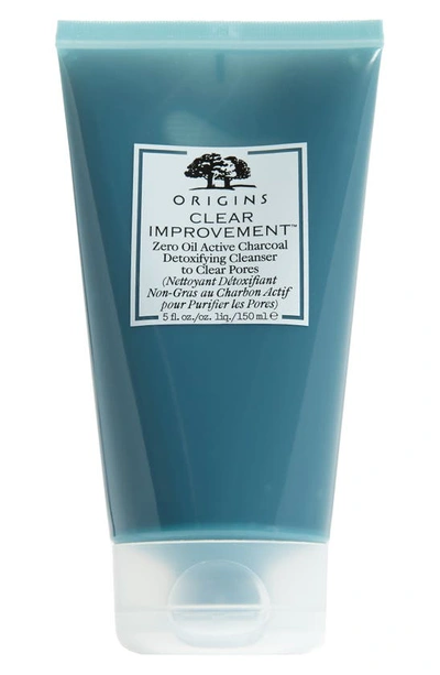 Origins Clear Improvement Zero Oil Cleanser With Charcoal 5 oz/ 150 ml