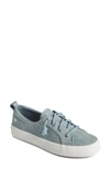 Sperry Women's Crest Vibe Leather Sneakers, Created For Macy's Women's Shoes In Blue
