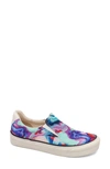 Lisa Vicky Joy Ride Slip-on Sneaker In Cobalt Tie Dye Canvas