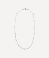 MELISSA JOY MANNING SILVER AND 14CT GOLD ROUND LINK CHAIN NECKLACE,429315