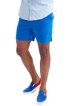 Goodlife Stretch Corduroy Shorts In Lapis Blue