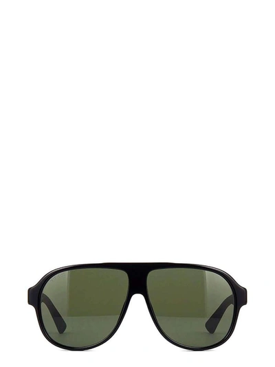 Gucci Eyewear Oversized Sunglasses In Black