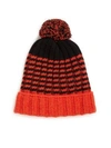 GUCCI Knit Wool Pom-Pom Hat