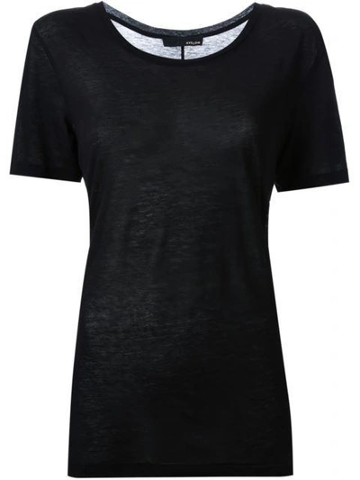 Avelon 'lithe' T-shirt In Black