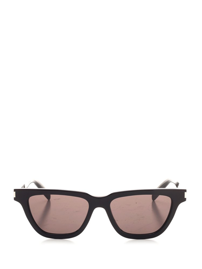 Saint Laurent Eyewear Sl 462 Butterfly Sunglasses In Black