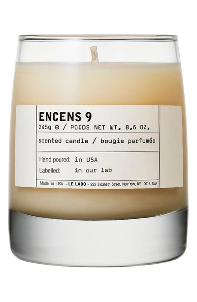 LE LABO ENCENS 9 CLASSIC CANDLE, 8.6 OZ,J31F01