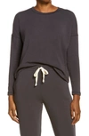 Madewell Mwl Superbrushed Easygoing Sweatshirt In Smoky Lilac