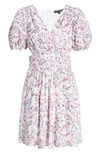French Connection Flores Dress In 10-summer White Multi