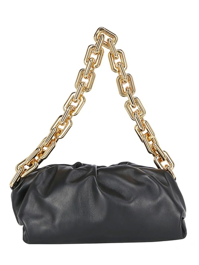 Bottega Veneta The Chain Pouch Shoulder Bag In Black