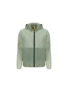 MONCLER MONCLER MEN'S GREEN POLYAMIDE OUTERWEAR JACKET,1A00018539UT810 3