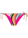 Paul Smith Swirl Print Bikini Briefs In Grey