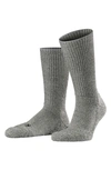 Falke Walkie Ergo Crew Socks In Graphite - 3060