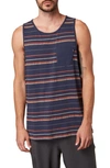 O'NEILL FREEPORT STRIPE MUSCLE TANK,SU1111100