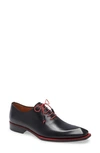 Mezlan Asymmetric Wholecut Oxford In Black