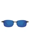 Costa Del Mar 60mm Polarized Sunglasses In Black