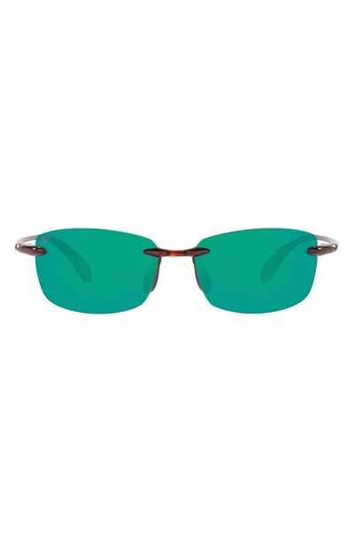 Costa Del Mar 60mm Polarized Sunglasses In Dk Tort