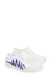 Native Shoes Babies' Jefferson Print Slip-on Sneaker In Shell White/four Scribble