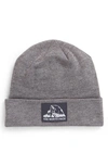 The North Face Dock Worker Beanie In Gray-grey In Tnf Medium Grey Heather