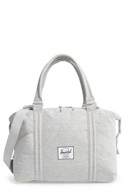 Herschel Supply Co. Babies' Strand Sprout Diaper Bag In Light Grey Crosshatch