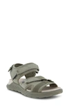 Ecco Exowrap Sandal In Vetiver/ Vetiver