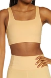 Girlfriend Collective Tommy Sports Bra In Sunburst