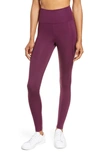 Girlfriend Collective High Waist Full Length Leggings In Plum