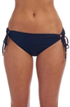 La Blanca Womens Solid Side Tie Swim Bottom Separates In Indigo