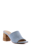 Seychelles Seychelle Adapt Slide Sandal In Light Blue Suede