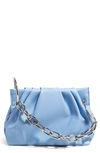 House Of Want Chill Vegan Leather Frame Clutch In Powder Blue
