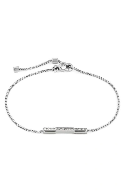 Gucci Women's Link To Love 18k White Gold & Diamond Bracelet