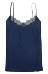 Uwila Warrior Happy Seams Lace-trim Camisole In Dress Blue