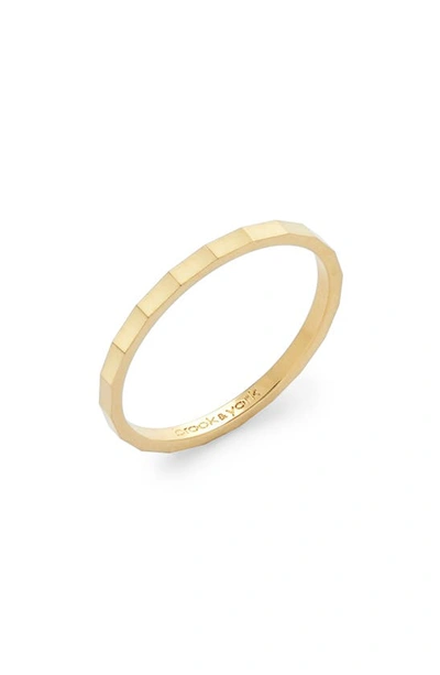 Brook & York Lucy Band Ring In Gold