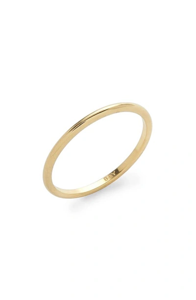 Brook & York Demi Band Ring In Gold