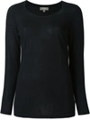 N•PEAL CASHMERE SUPERFINE LONGSLEEVED TOP,NPW81111409186