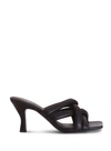 Ash Mina Black Sandals In Nero
