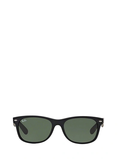Ray Ban Wayfarer Sunglasses In Rubber Black