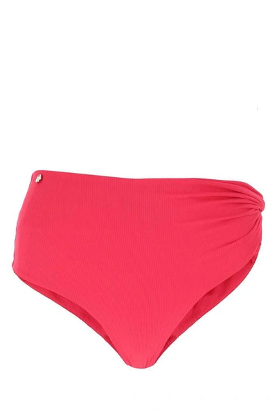 Attico Fuchsia Stretch Nylon Bikini Bottom  Pink The  Donna Xs