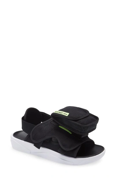 Jordan Ls Slide Sandal In Black