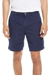 Polo Ralph Lauren Prepster Elasticated Linen-blend Shorts In Newport Navy