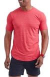 Goodlife Tri-blend Scallop Crew T-shirt In True Red