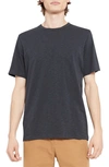 Theory Cosmo Solid Crewneck T-shirt In Basalt