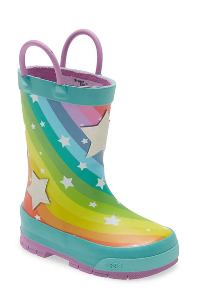 Western Chief Kids' Superstar Rain Boot In Teal