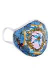 Versace Adult Trésor De La Mer Face Mask In Baby Blue