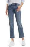 Nydj Marilyn Straight Leg Ankle Jeans In Monet Blue