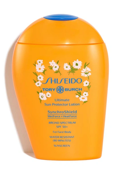 Shiseido X Tory Burch Ultimate Sun Protector Lotion Broad Spectrum Spf 50+ Sunscreen, 5.1 oz
