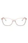 Tiffany & Co 54mm Butterfly Optical Glasses In Transparent