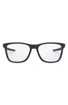 Oakley Centerboard 55mm Square Optical Glasses In Shiny Black