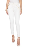 Ramy Brook Helena High-rise Skinny Jean In White