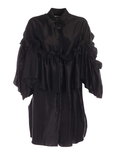 Maison Margiela Women's S52ct0605s52912900 Black Viscose Dress